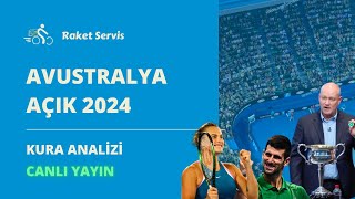 Avustralya Açık 2024 Kura Analizi [upl. by Carrick]