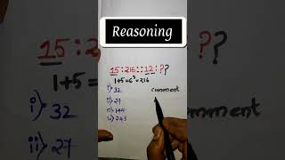 Reasoning question  aptitude Reasoning shorts viral trending VMStudyStudio [upl. by Kristina]