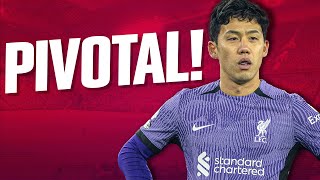 Wataru Endo is PIVOTAL to Liverpool [upl. by Afira]