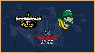 Parnamirim Scorpions vs Tropa Campina  Copa Nordeste de Futebol Americano 2023 [upl. by Baiss]