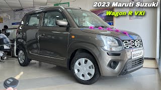 Maruti Suzuki Wagon R Vxi 2023 Price amp Features ❤️ Best Car Under 7 Lakh [upl. by Varden455]