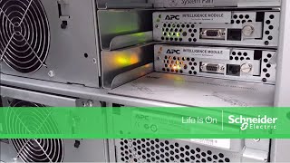 Replacing SYMIM5 Intelligence Module on APC Symmetra LX UPS  Schneider Electric Support [upl. by Ylrebma]