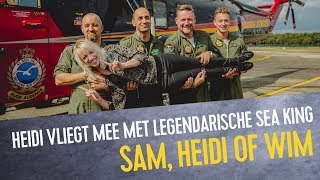 Meevliegen in een airshow met de legendarische Sea King  Sam Heidi amp Wim [upl. by Kyred]