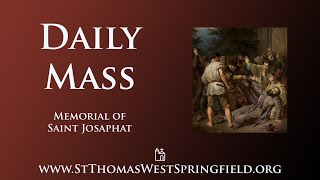 Daily Mass Tuesday November 12 2024 [upl. by Antone]