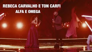 Alfa e omega  Alvo mais que a neve  Medley  Ton Carfi e Rebeca Carvalho [upl. by Edy]