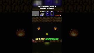 Unlock the Secret Potions vs Heart Pieces 🔑❤️ retrogaming nintendogame zelda gaming [upl. by Annawak820]