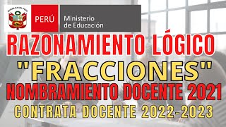 RAZONAMIENTO LOGICO MATEMATICO PARA NOMBRAMIENTO DOCENTE 2021MINEDU CONTRATA DOCENTE 20222023 [upl. by Lebaron59]