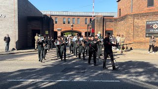 Band of the brigade of Gurkhas new guard Gurkhas engineers [upl. by Judie]