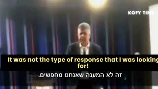 Mayor of Ofakim talks about how government ignored his plea on October 7th [upl. by Neelat389]