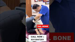 TAIL BONE  Chiropractic Treatment in Delhi  Dr Varun  Call  9313047251  delhi subhashnagar [upl. by Acirrej905]