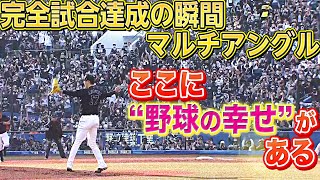 【完全試合達成】ここに『野球の幸せが凝縮』されている【マルチアングル】 [upl. by Selry724]