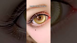 Doll Contact Lenses sweetycon uniqso bjd doll makeup tutorial cosplay contactlenses shorts [upl. by Daas995]