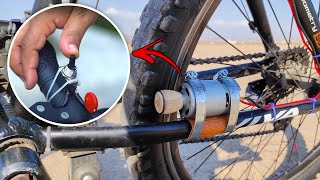 How to make electric bike using 775 dc motor at home  DIY homemade electric bike [upl. by Peterman]