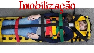 Imobilização de coluna cervical e utilização de prancha [upl. by Khajeh446]