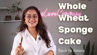 WHOLE WHEAT SPONGE CAKE RECIPE [upl. by Tamiko]