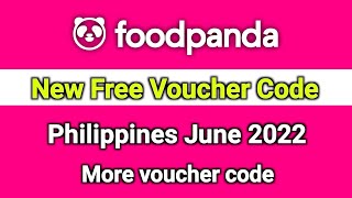 foodpanda Philippines voucher code in June 2022  foodpanda voucher code  foodpanda voucher [upl. by Iraam700]