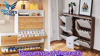 Shoe rack unique ideas 2025decors world [upl. by Ainesej]