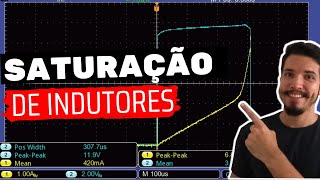 Por que INDUTORES saturam e como medir a CORRENTE DE SATURAÇÃO [upl. by Mcmurry]