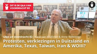 QampA Karel van Wolferen over Duitsland Amerika Taiwan Oekraïne amp Iran uit voordracht nr 82 [upl. by Nereil]