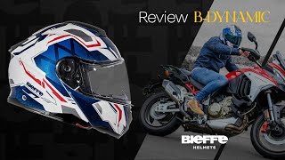 Review do capacete BDynamic  por Alex Schultz piloto de motovelocidade [upl. by Delinda283]