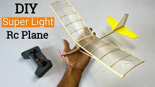 How To Make Mini Rc Plane  DIY RC Hanger Rat  rcplane diy how [upl. by Berri]