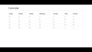 Create a Calendar in PHP [upl. by Nesto]