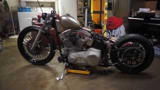 Harley Softail Chopper Bobber Project 2 Vid 6 [upl. by Ennaylloh196]