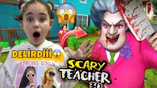 ÖĞRETMEN ÇILDIRDII ELİF İLE Scary Teacher [upl. by Dinse]