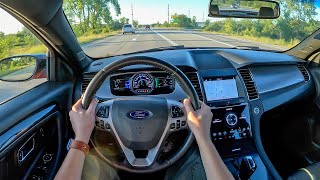 2016 Ford Taurus SHO  POV Test Drive Binaural Audio [upl. by Lauraine233]