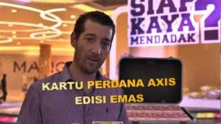 Launching AXIS Kartu Perdana Edisi Emas [upl. by Richel]