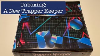 Unboxing A New Trapper Keeper  Dan’s Objects of Interest [upl. by Cressi]