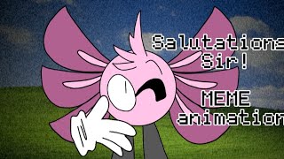 Salutations Sir  MEME animation  KinitoPet [upl. by Seuqram284]