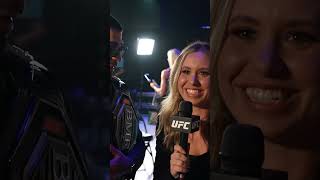 Ilia Topuria Reacting to getting the BONUSSS 👀 ufc308 [upl. by Ranitta]