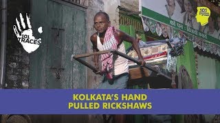 Kolkatas HandPulled Rickshaws  Unique Stories from India [upl. by Ayimat]