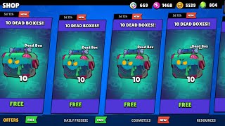 Free Mega Box Chance Legendary Character Opportunity with Brawl Stars New Update [upl. by Trudnak]