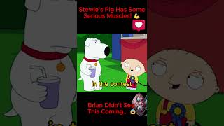 Stewies pig PUNCHES Brian 😂 [upl. by Yuht532]