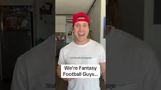 Were Fantasy Football Guys fantasyfootball comedyshorts spoof [upl. by Yrogerg485]