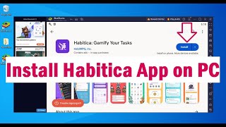 How To Install Habitica App on Your PC Windows amp Mac [upl. by Orelu845]