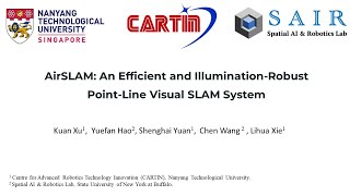 AirSLAM An Efficient and IlluminationRobust PointLine Visual SLAM System [upl. by Jilleen]