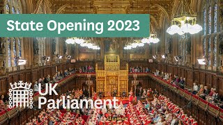 State Opening of Parliament 2023 [upl. by Dyolf790]