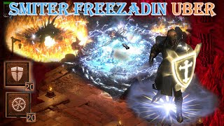 Diablo 2 Resurrected  Freezadin Smiter Paladin Uber Tristram [upl. by Alikee]