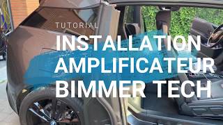 BimmerTech Tutoriel Installation amplificateur BMW i3  Français [upl. by Emilia]