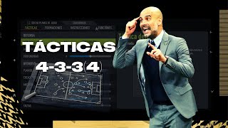 LA FORMACIÓN MÁS OFENSIVA Y DIVERTIDA DE FIFA 22 TÁCTICAS E INSTRUCCIONES DE LA 4334 [upl. by Libnah598]