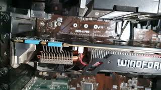 Upgrade Windows 11 Basic Graphic Card to Gigabyte GeForce GTX 970 G1 Gaming Card [upl. by Truk299]