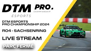 DTM Esports Pro Series 2024  R04  Sachsenring [upl. by Sonni]