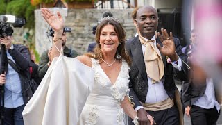 Norwegian princess Märtha Louise marries Durek Verret in front of a star studded audience [upl. by Ailecnarf]