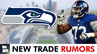 NEW Seattle Seahawks Trade Rumors On Acquiring Former 1st Round Picks Evan Neal amp Tyree Wilson [upl. by Fugere]