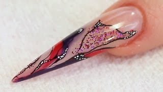 UV Gel Nail Design Tutorial Video by Naio Nails [upl. by Amsirac]