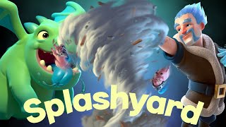 Pushing to top w Splashyard  Clash Royale [upl. by Anuaek]