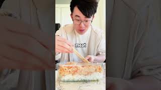 Make baked sushi using leftover rice 🍣🍱 [upl. by Nhguavaj587]